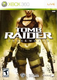 Tomb Raider Underworld Xbox 360 US box art